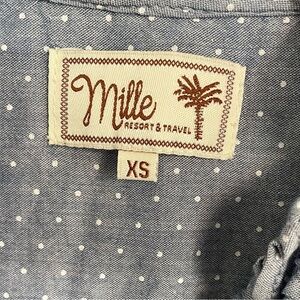 Mille Blue Polka Dot Top (part of set)